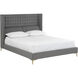 Cairo Antonio Charcoal Bed, Queen